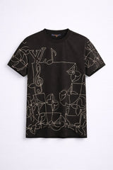 LV Black T-shirt