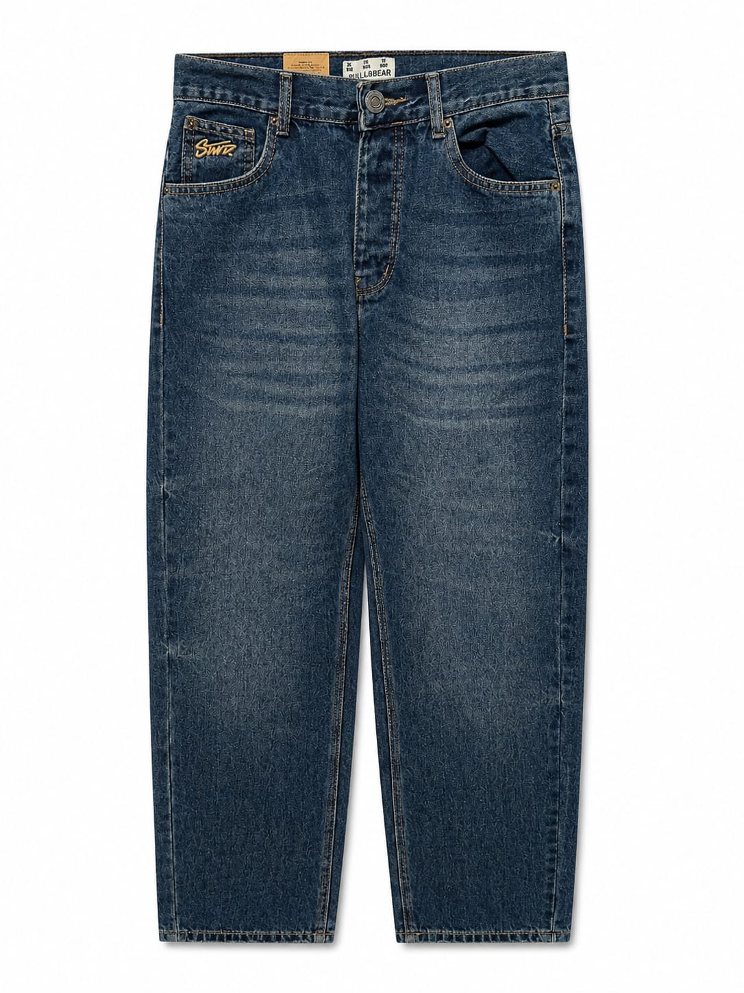 WIDE LEG STWD JEANS