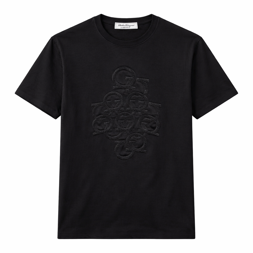 Ferragamo Black T-shirt